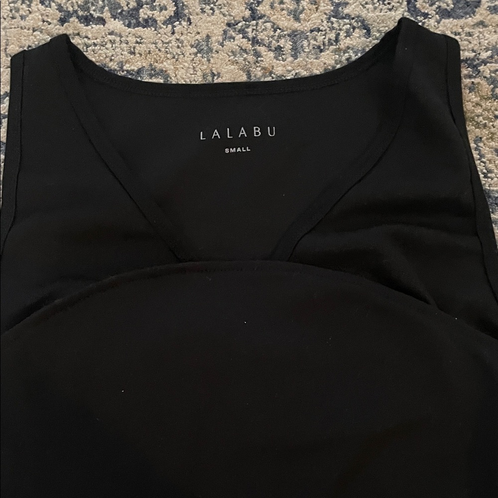 Lalabu Black Sleeveless Top
